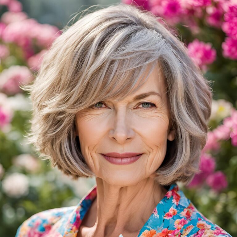 Youthful Bob Haircuts For Women Over 50 – Adorable Look