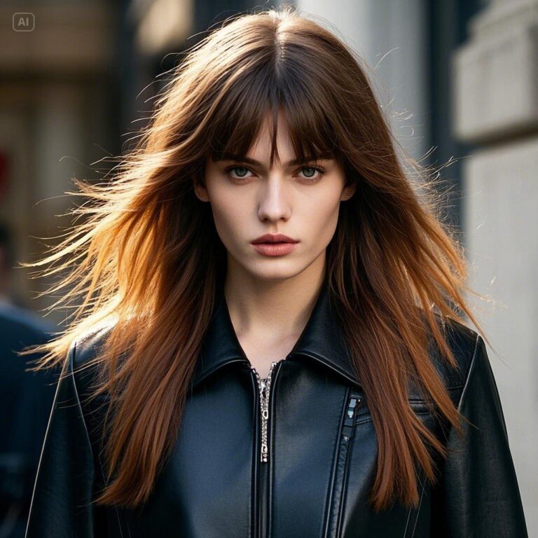 Long Wolf Cut: The Bold And Edgy Hairstyle