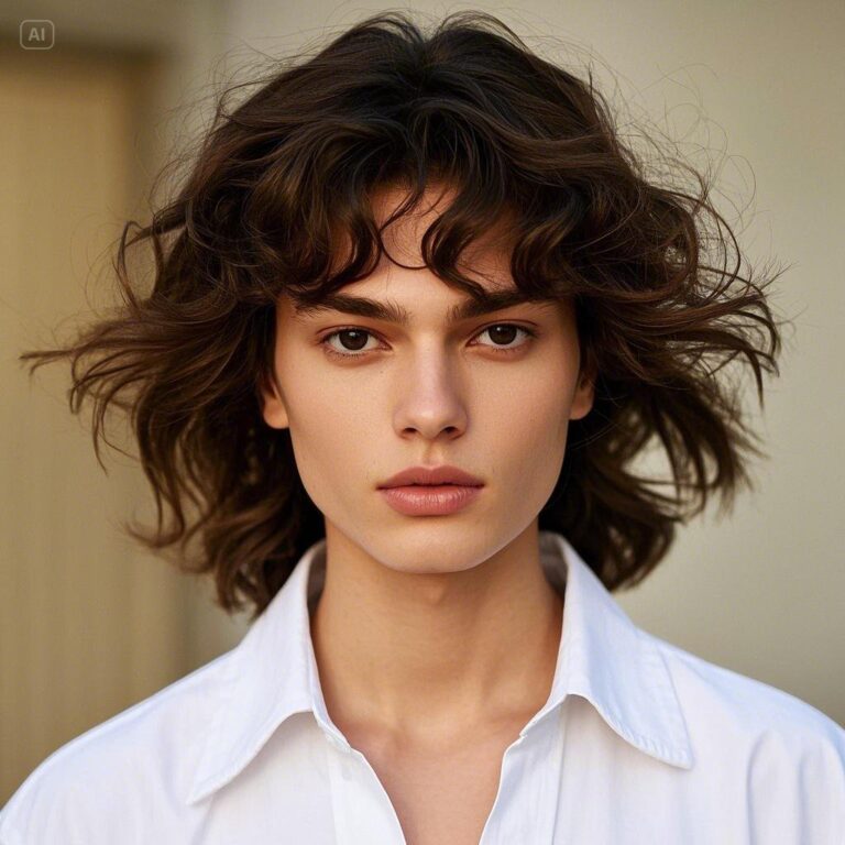 Medium Shag Haircut: A Versatile, Textured Look