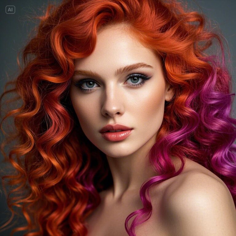 22+ Curly Dyed Hair Ideas: Trendy & Romantic Hairstyles For Effortless Style