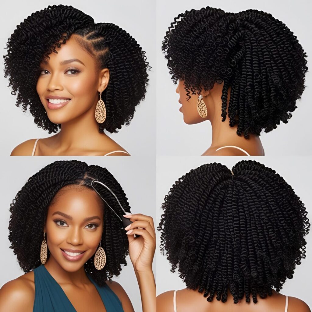 Gorgeous Curly Crochet Hairstyles For Black Women