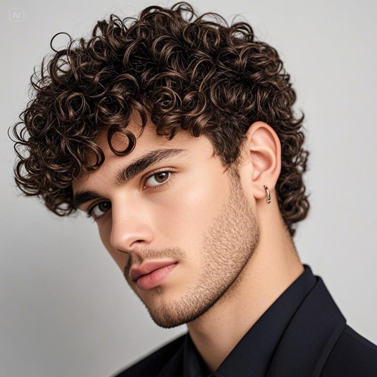 15+ Trendy Haircuts For Men With Curly Hair