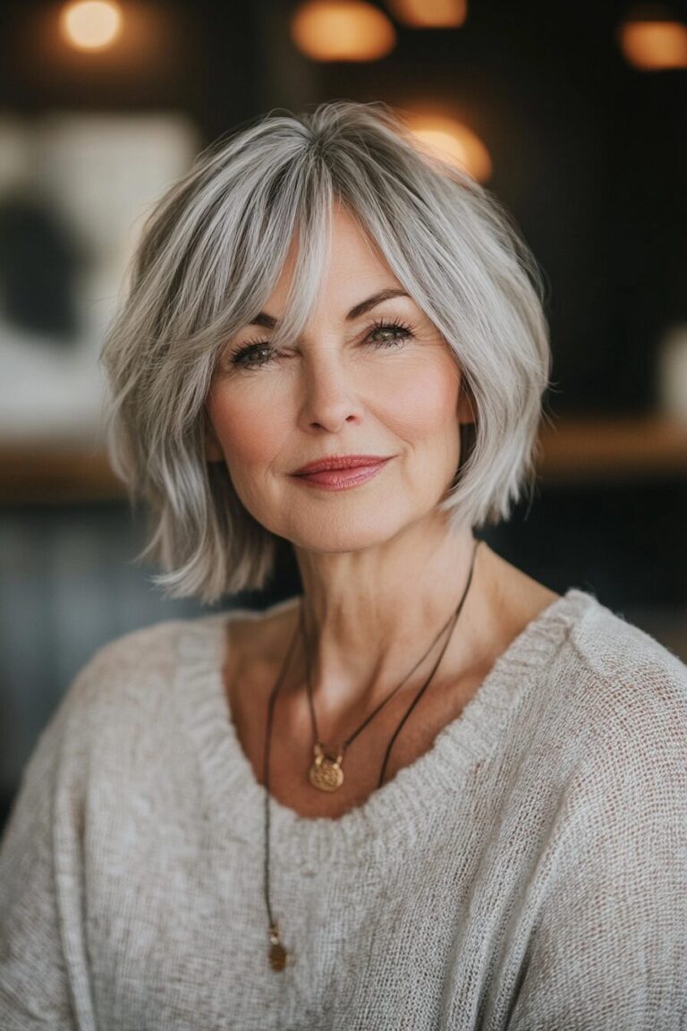 15+ Timeless Short Bob Haircuts For Women Over 60