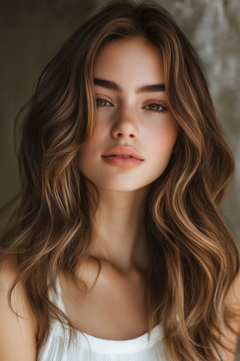 Luxurious Highlight Ideas for Brown Hair