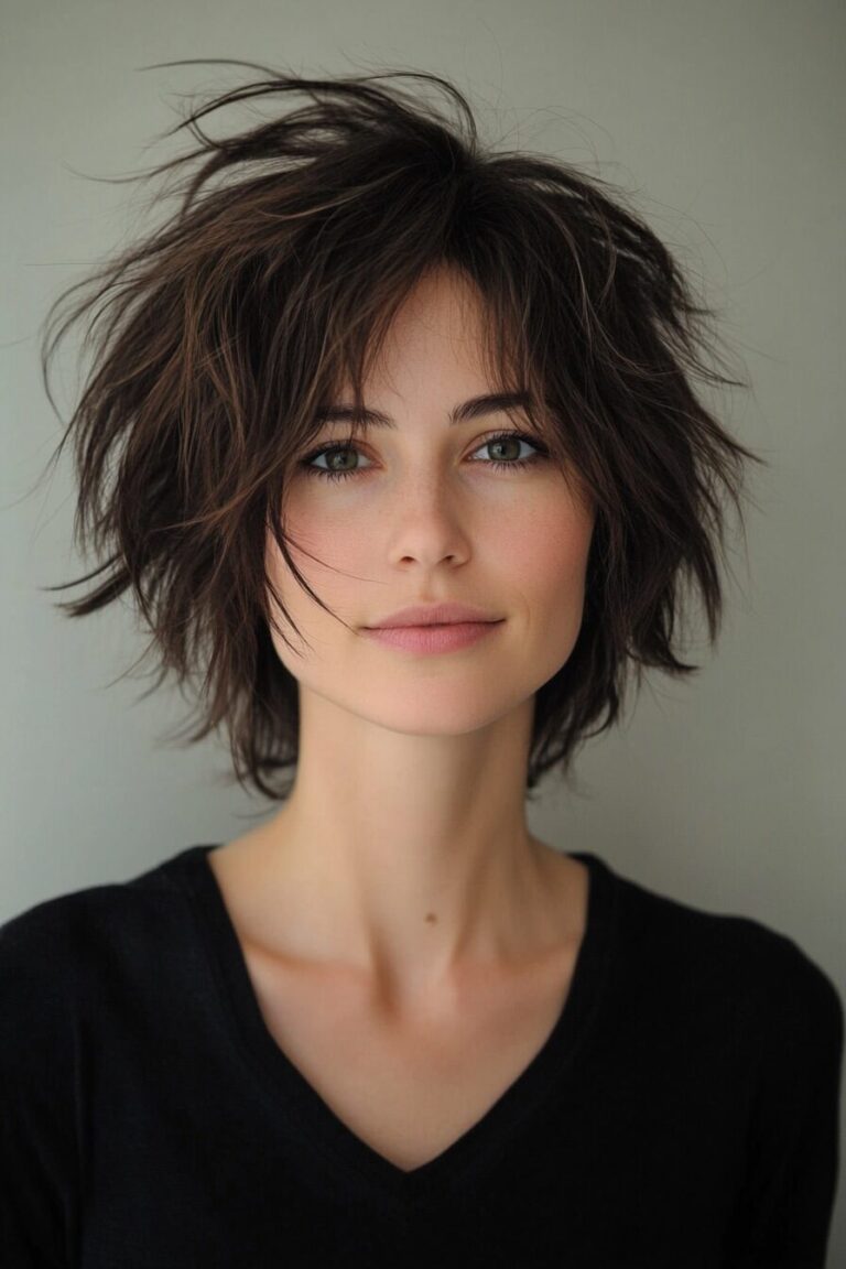 Choppy Layers to Add Dimension to Your Hairstyle