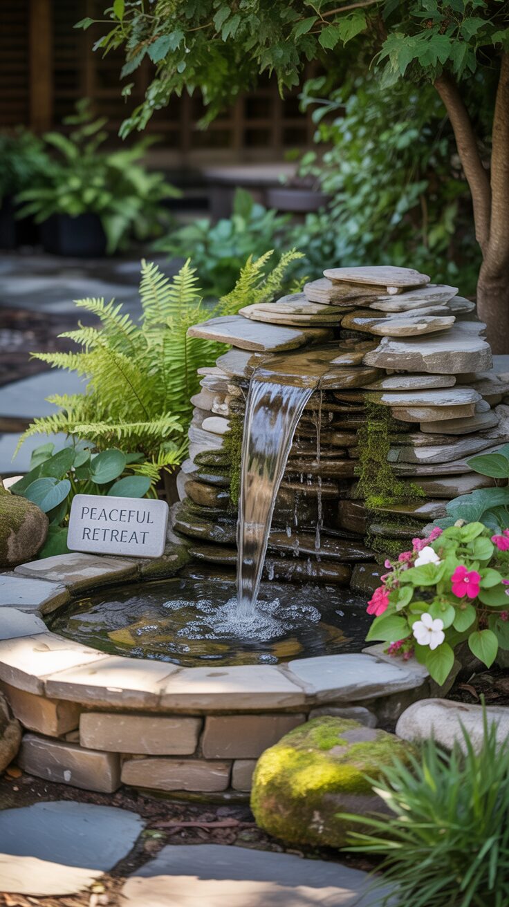 10 Small Garden Waterfall Ideas To Create A Tranquil Oasis